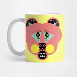 Grizzly Bear Face, Original Mug